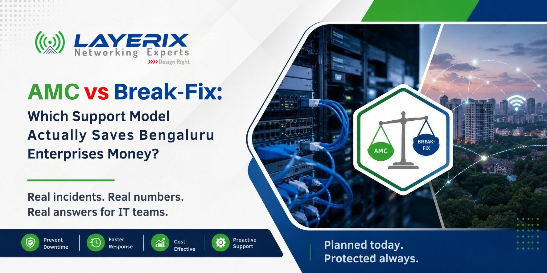 AMC vs Break-Fix: Which Support Model Actually Saves Bengaluru Enterprises Money?