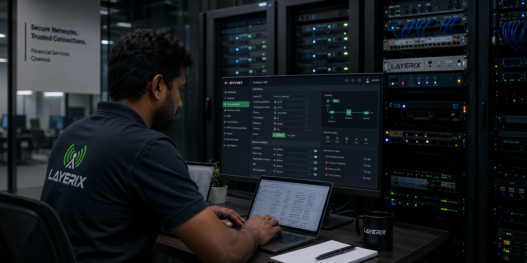 EDR dashboard review — enterprise client, Chennai