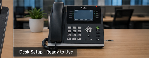 Executive phone installation — financial services client, Chennai