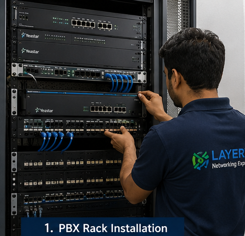 Cabling and punch-down
